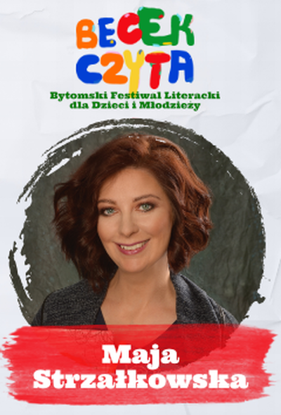 Plakat wydarzenia:  BECEK CZYTA – Warsztaty: Maja Strzałkowska 