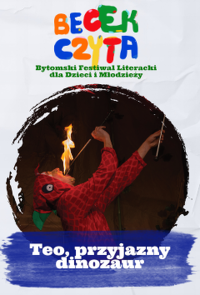 Plakat wydarzenia:  BECEK CZYTA – Teatr Lufcik na Korbkę 